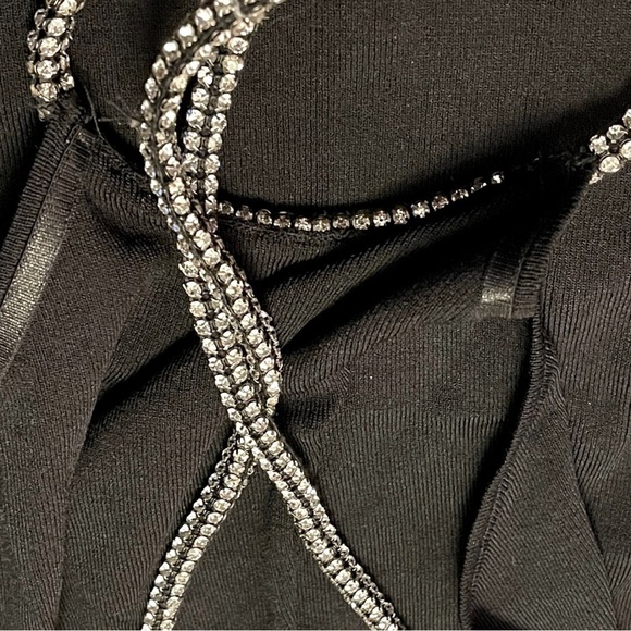 Forever 21 Sexy little black dress sparkly accents - Picture 7 of 11